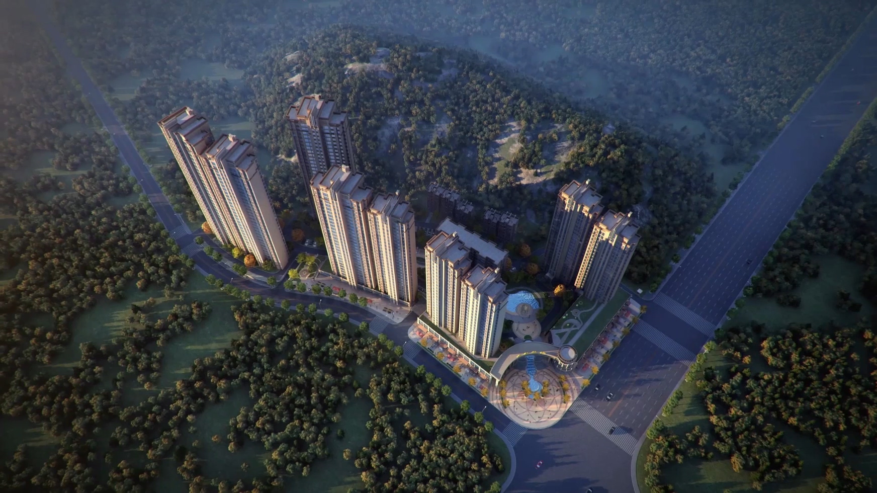 美地樓盤三維建筑動畫